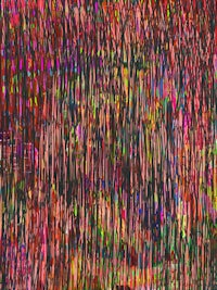 a colorful abstract painting with a lot of lines