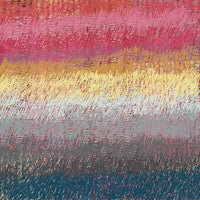 a painting of a multicolored abstract painting